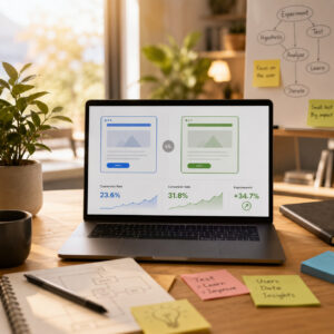 AI generated, A/B test - Hans van Manen
